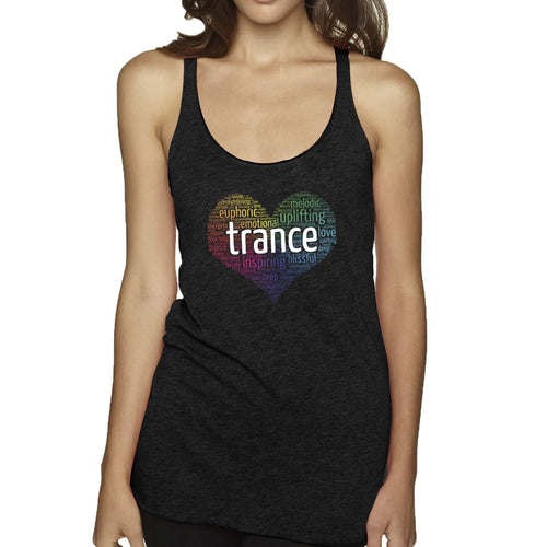 Trance Love Rainbow Tank Top Uplifting Artware