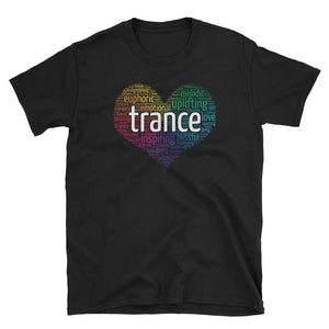 Trance Love Rainbow T-Shirt Uplifting Artware