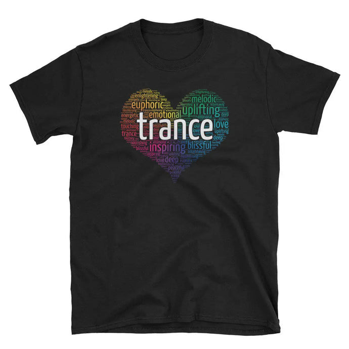 Trance Love Rainbow T-Shirt Uplifting Artware